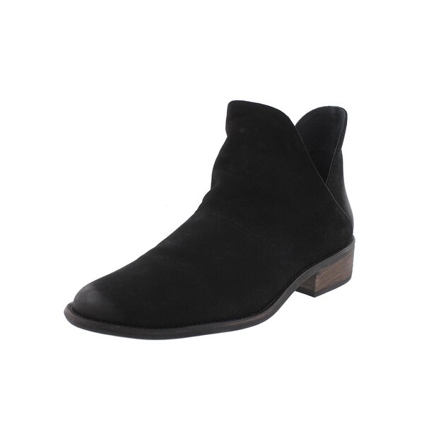 Womens Wila Nubuck Distressed Booties Womens Wila Nubuck Distressed Booties