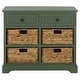 preview thumbnail 63 of 73, SAFAVIEH Cape Cod 6-Drawer Storage Unit - 30" W x 13" D x 28" H