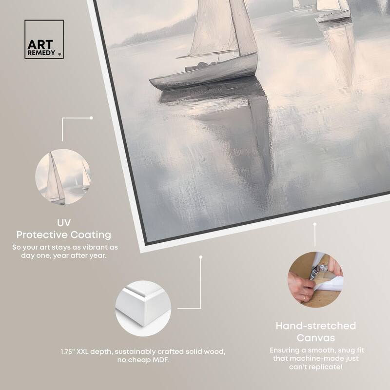 Dreaming of Sails Canvas by Art Remedy