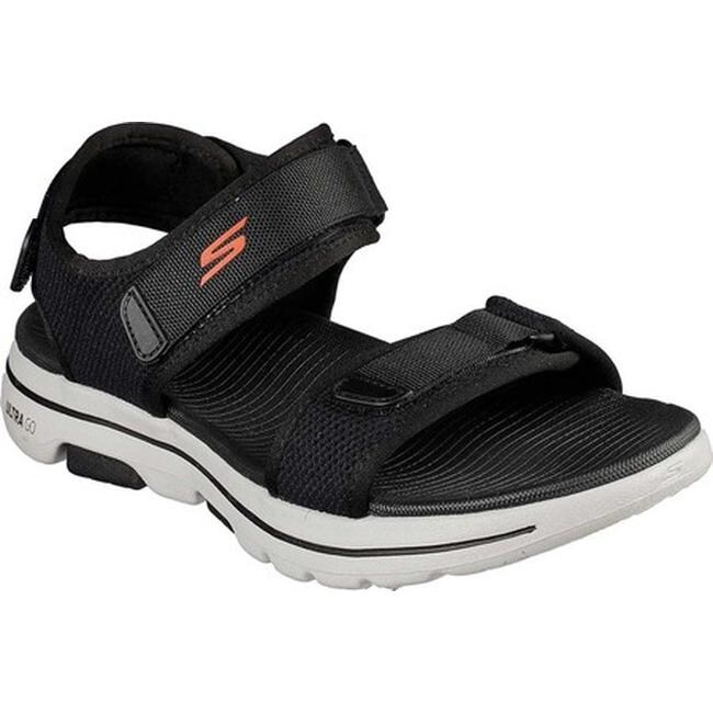 skechers performance men's go walk flip flop