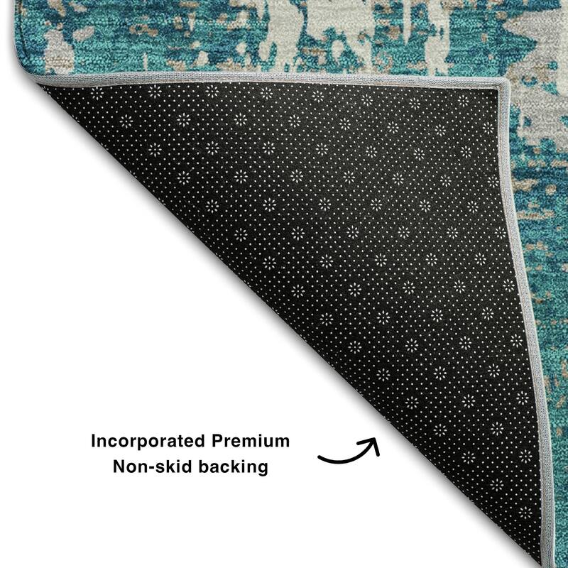 Premium Washable Super Soft Abstract Acree Mayfield Rug