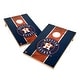 preview thumbnail 1 of 3, Vintage Houston Astros MLB Regulation 2x4 Cornhole Set Include Carry Case