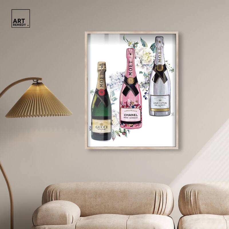 Doll Memories - Champagne Floral Shadowbox by Art Remedy