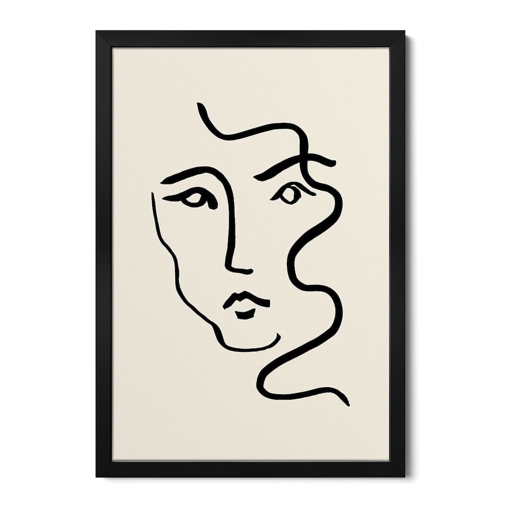 Portrait I Premium Framed Poster by 1x Studio