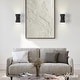 preview thumbnail 3 of 7, Hunter Erling 2-Light Wall Sconce - Modern, Contemporary, Transitional - Living Room, Hallway, Bedroom or Accent Lighting