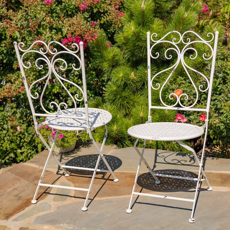 Five-Piece Metal Dining Set "Solebury" - 51.18" L x 33.07" W x 29.92" H