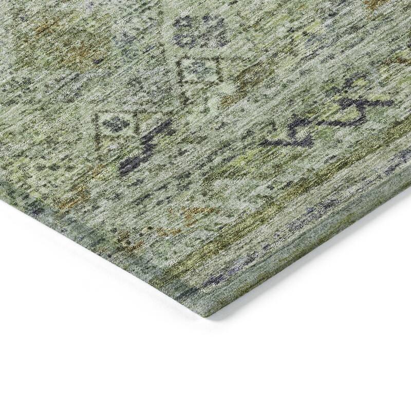 HomeRoots Floral Transitional Rectangle Outdoor Rug