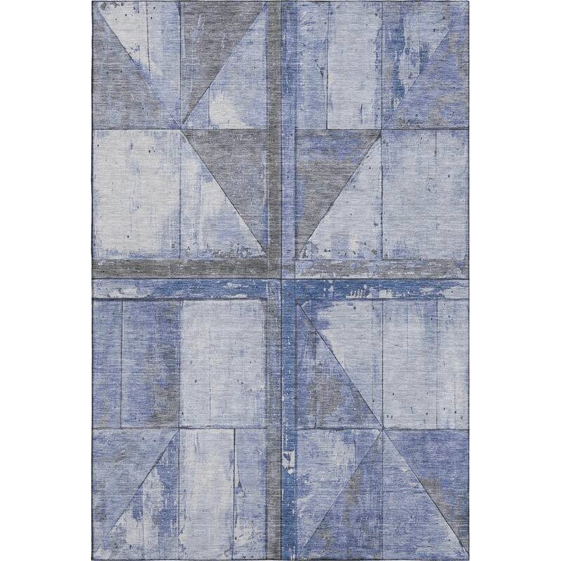 Premium Washable Super Soft Contemporary Geo Mayfield Rug