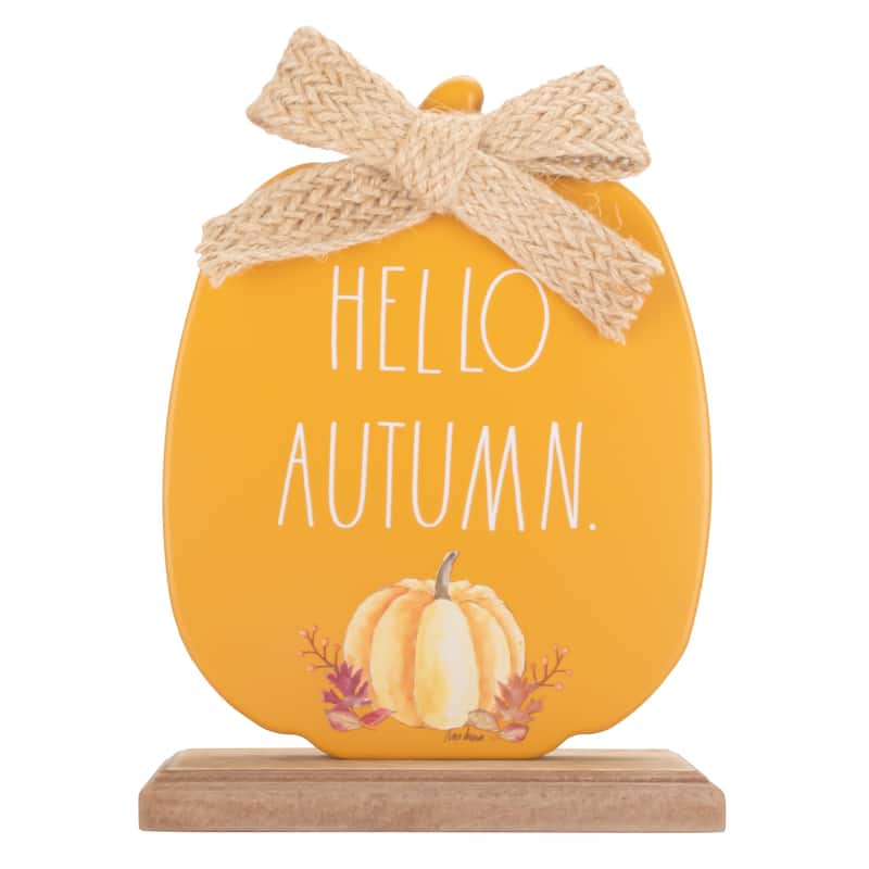 Rae Dunn Fall Pumpkin Décor - Pumpkin Plaque