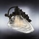 preview thumbnail 5 of 5, Luxury Colonial Bath Vanity Light, 8"H x 33.75"W, with Modern Farmhouse Style, Parisian Bronze, UQL2653 by Urban Ambiance