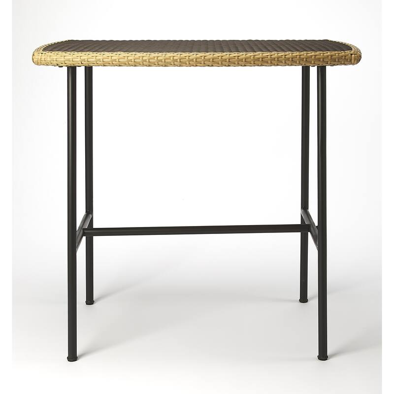 Freeport Rattan & Iron Pub Table