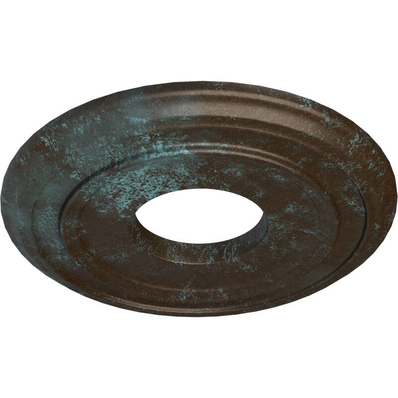 12 3/8"OD x 4"ID x 1 1/8"P Classic Ceiling Medallion
