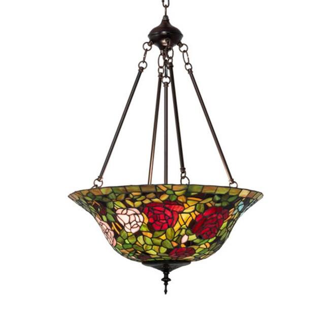Meyda Tiffany 232778 3 Light 20" Wide Pendant - Mahogany Bronze