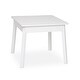 preview thumbnail 1 of 1, Wooden Square Table Kids Table Play Table for Children, White