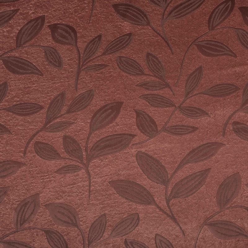 Superior Modern Bohemian Leaves Room Darkening Curtains with Grommets