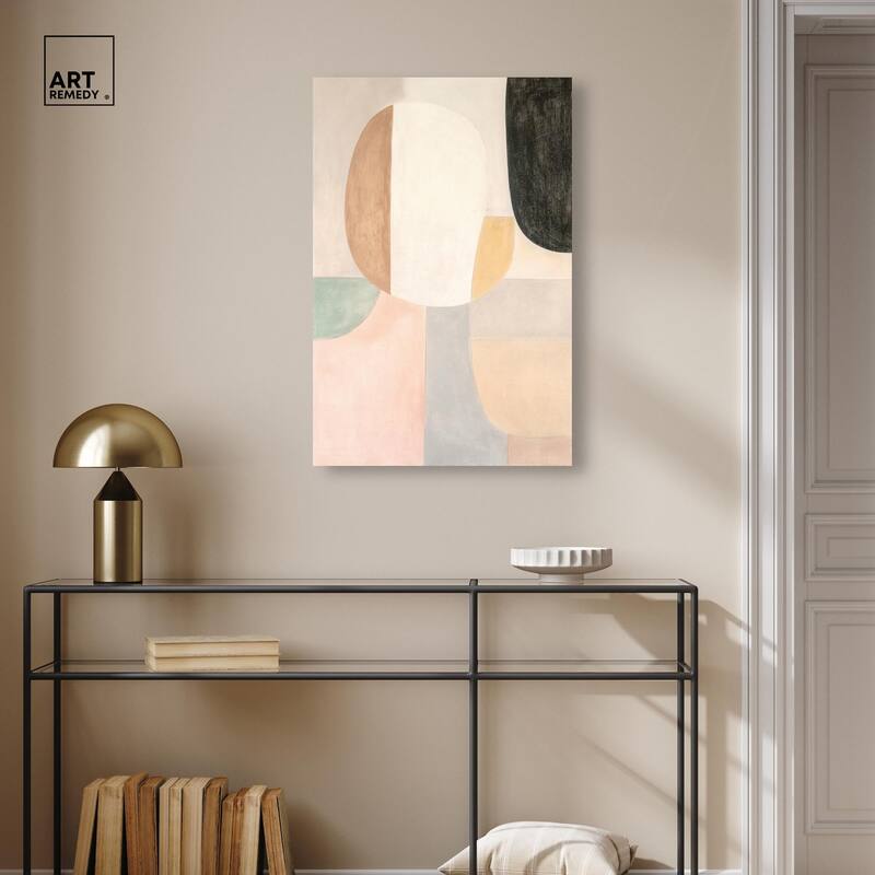 Soft Cubism I Canvas by Art Remedy, Gallery Wrapped
