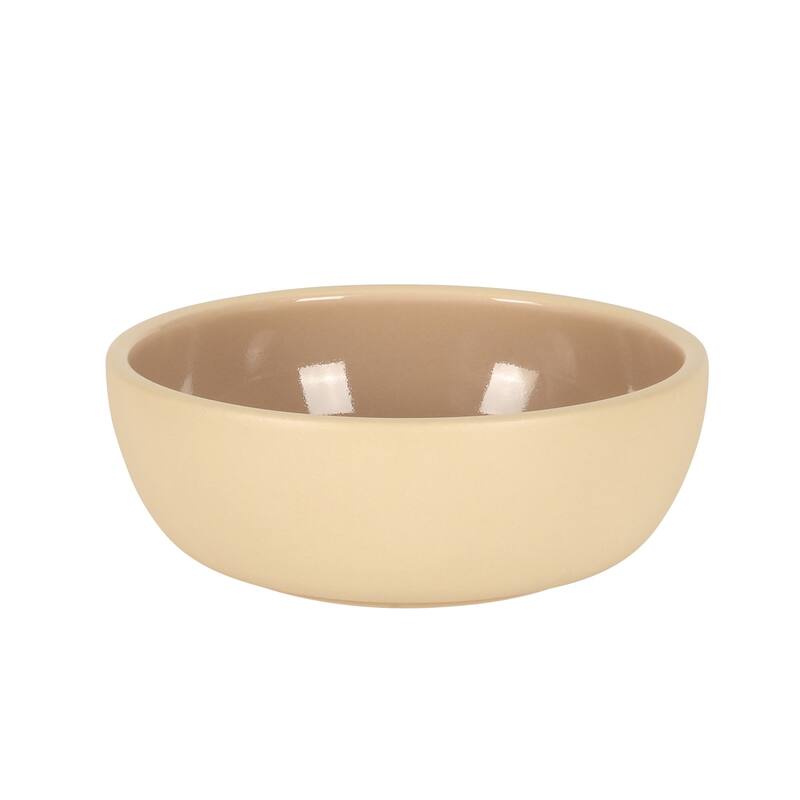 Gibson Elite - Made in Portugal - Port Gaia 4 Piece Cereal Bowl Set, 6.2" Stoneware Reactive Glaze, Dessert & Snack Bowls