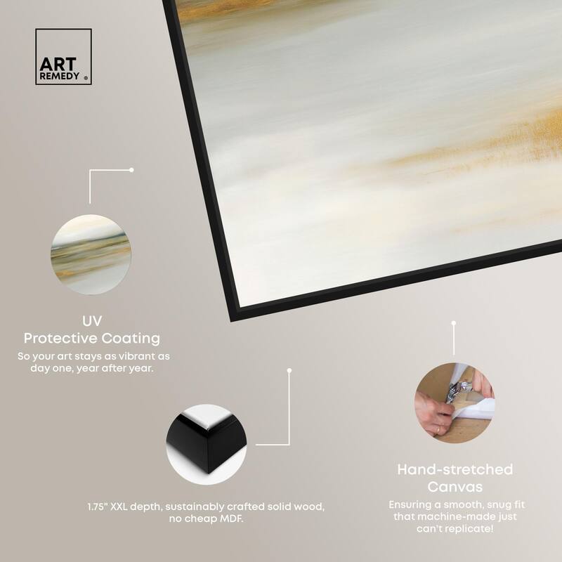 Misty Expanse I Canvas by Art Remedy