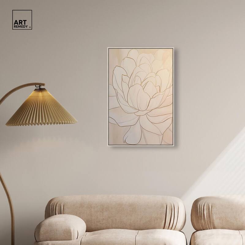 Sculpted Shards I Canvas by Art Remedy