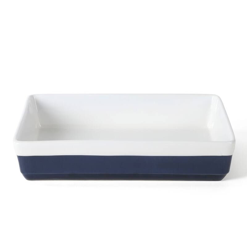 Martha Stewart 3 Piece Ceremic Bakeware Baker Set