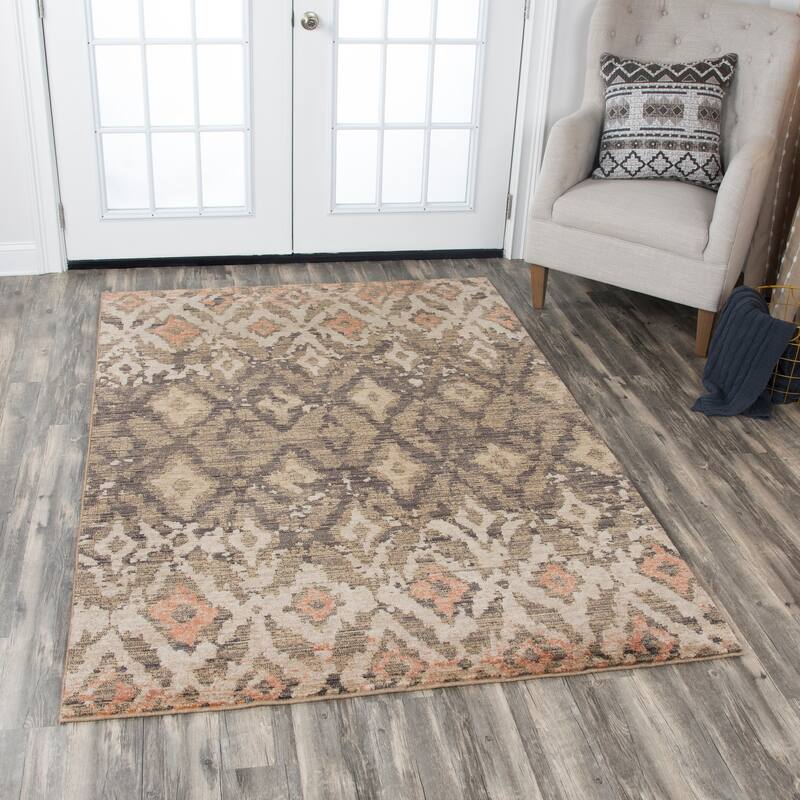 Alora Decor Euphoria Ikat Wool Rug