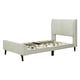 preview thumbnail 23 of 72, Twin/Full/Queen Size Velvet Upholstered Platform Bed Frame with Headboard and Wooden Slats Support, No Box Spring Needed