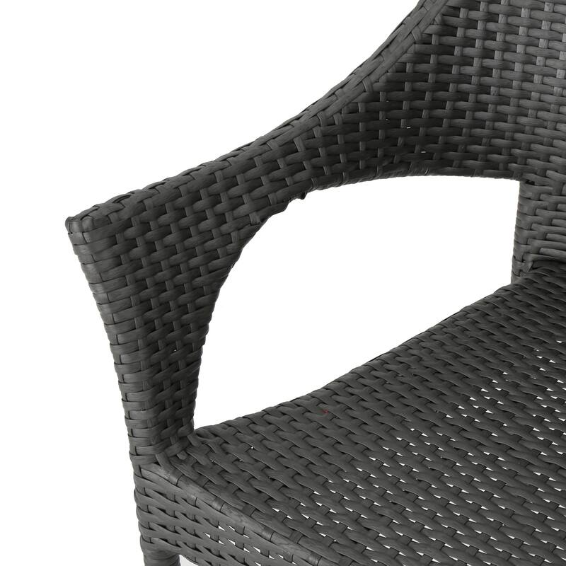 Grayson PE Wicker/ Aluminum/ Iron Outdoor 7-piece Dining Set by Christopher Knight Home