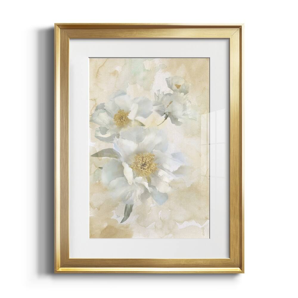 Soft Peonies I Premium Framed Print - Ready to Hang