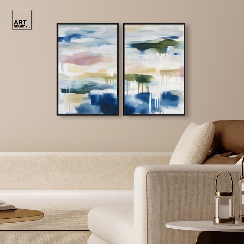 Kairos II Canvas Set of 2 by Art Remedy