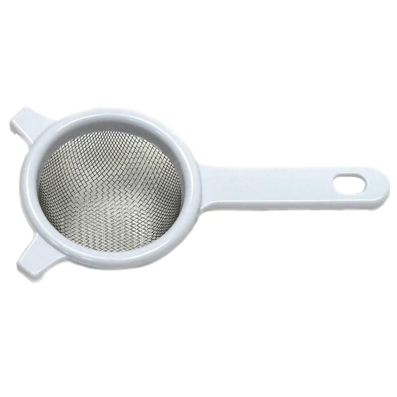 Chef Craft 3" Diameter Stainless Steel Mesh Strainer - Great for Straining Tea or Baking Ingredients - 1 Pack