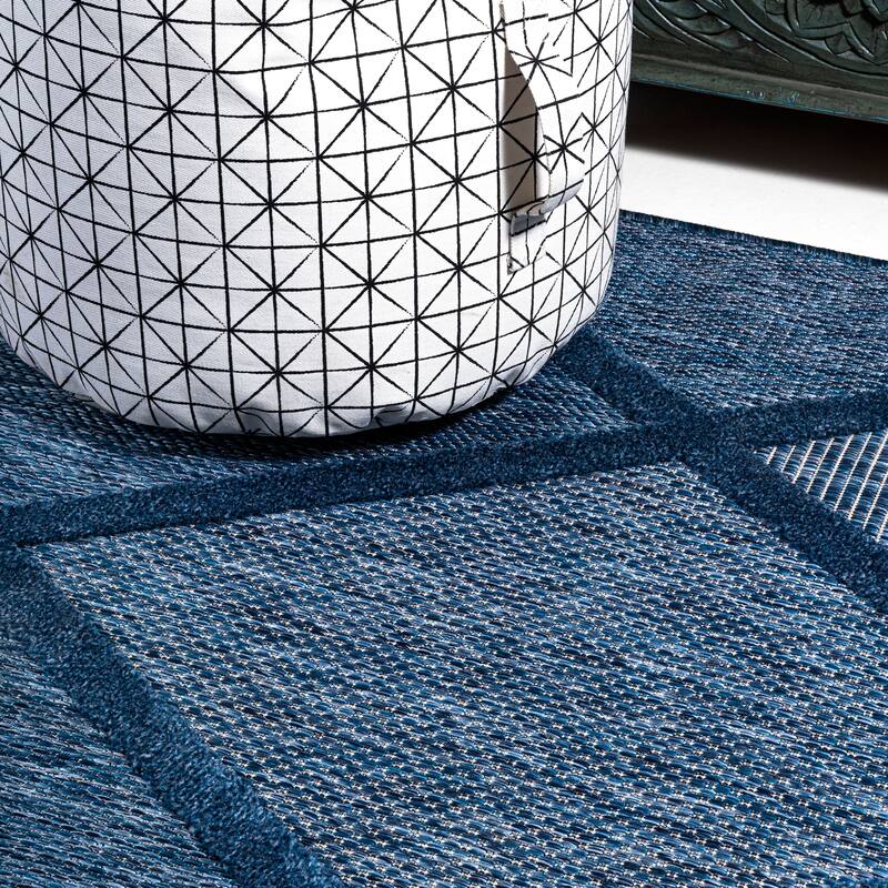 JONATHAN Y Talaia Diamond Trellis Indoor/Outdoor Area Rug