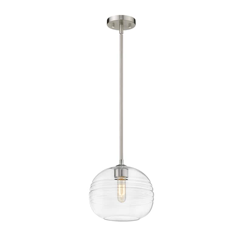 Harmony 1 Light Pendant - Brushed Nickel