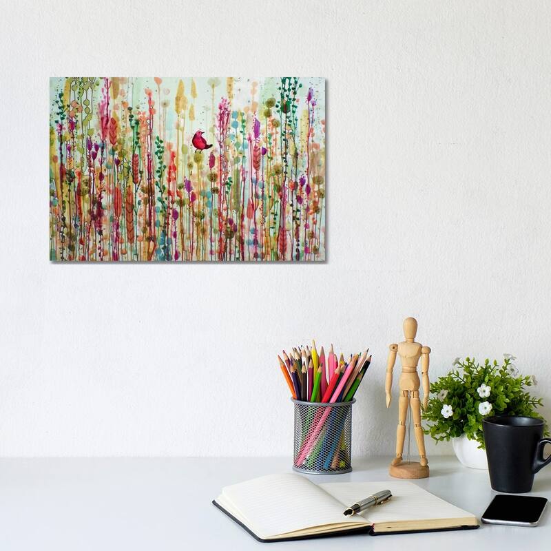 iCanvas "Esperanto" by Sylvie Demers Canvas Print - 8x12x0.75