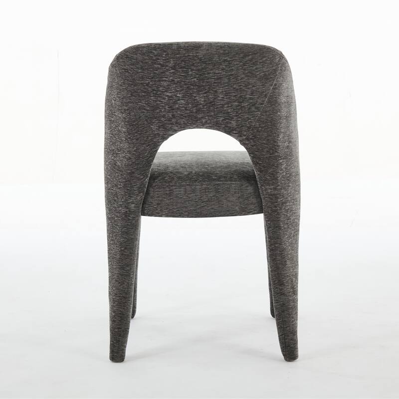 GDFStudio - Marlowe Contemporary Chenille Dining Chair Set