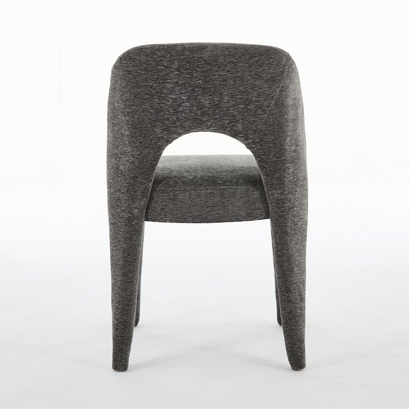 Metal Legs Dining Chair,Cushion Is Comfortable,Design Is Simple