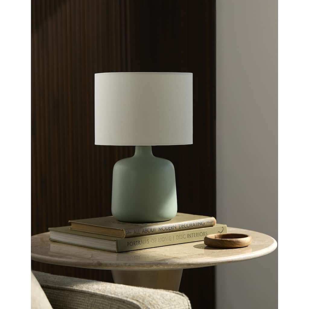 Livabliss Elio Traditional Accent Table Lamp - 13"H x 9"W x 9"D