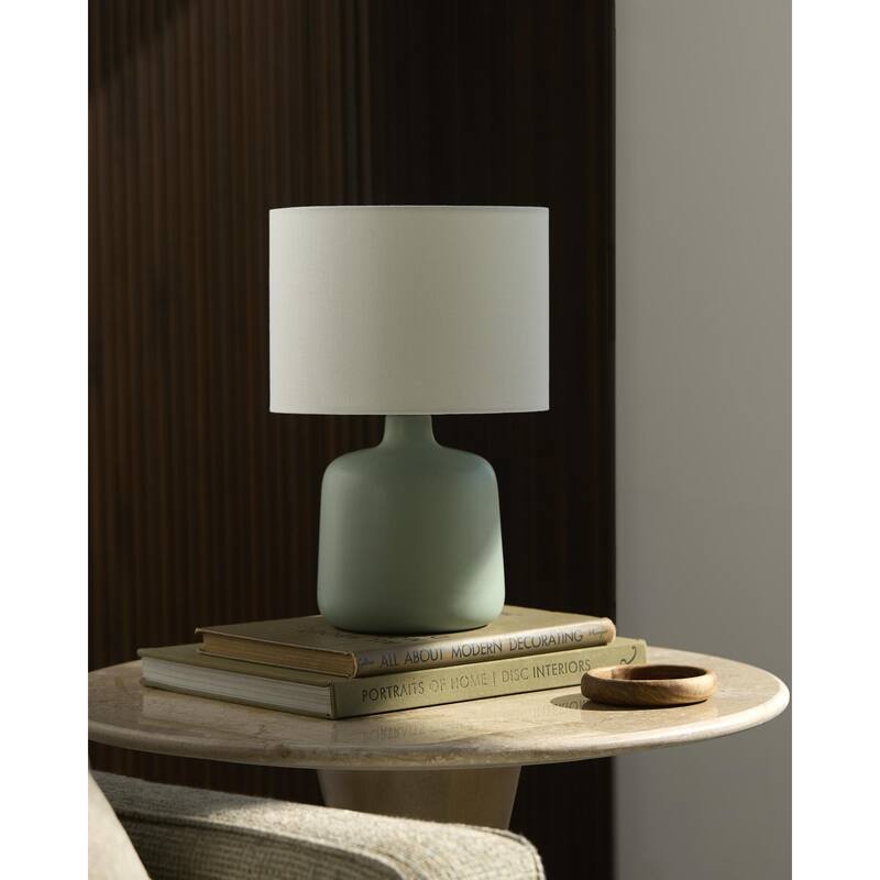 Livabliss Elio Traditional Accent Table Lamp - 13"H x 9"W x 9"D
