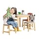 preview thumbnail 20 of 25, Wooden Activity Play Table Set Lion&Monkey