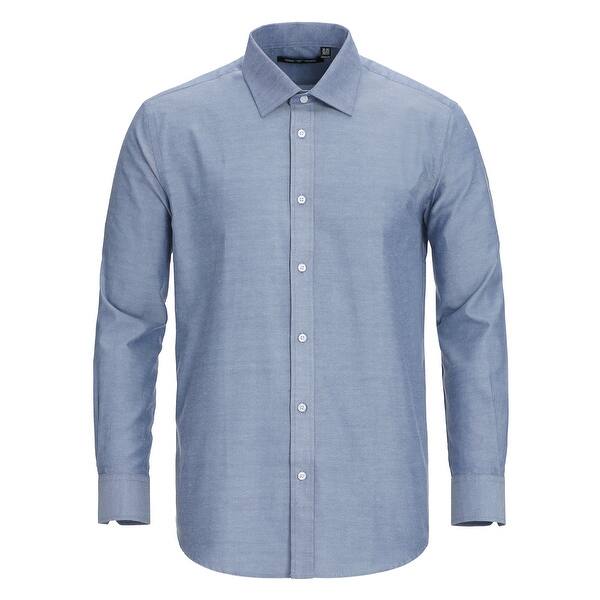 Shop Men S Regular Fit Performance Oxford Business Casual Dress