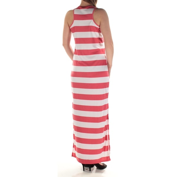 michael kors striped maxi dress