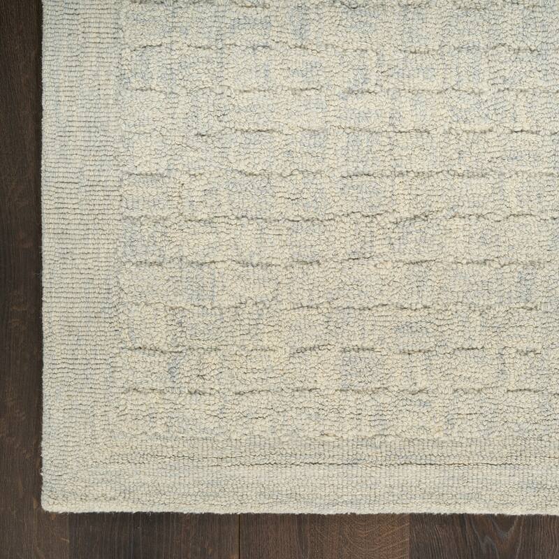 DKNY Pure Grids Indoor only Geometric Area Rug