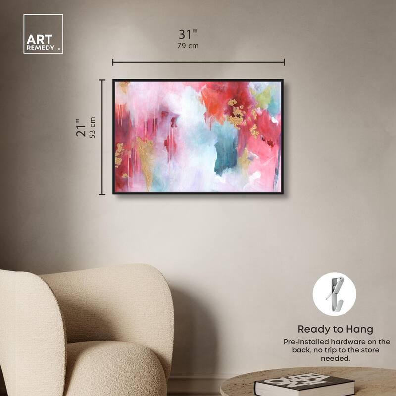 Rolling in Love Canvas by Art Remedy