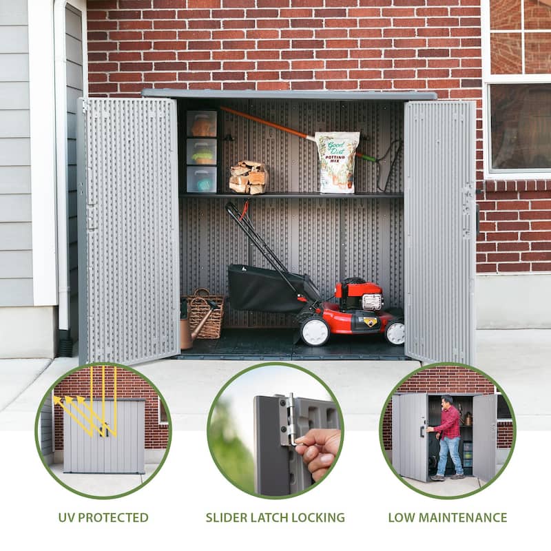 Lifetime Utility Shed, Storm Dust