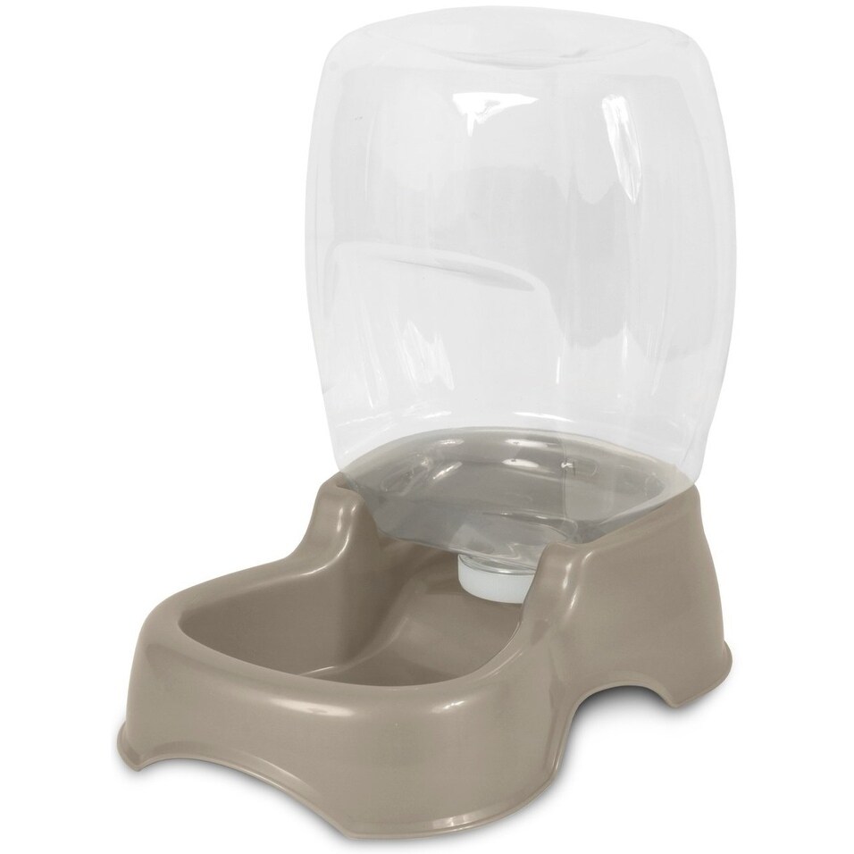 Shop Petmate 24425 Cafe Pet Waterer Pearl Tan Overstock 18573464