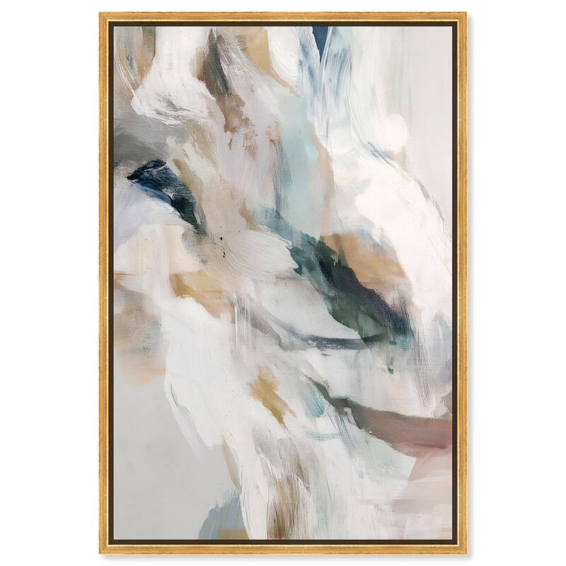 Whispering Colors II Canvas by Art Remedy - Gold - 30" x 45"