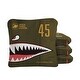 preview thumbnail 1 of 2, Bomber Green Dual Sided Cornhole Bags