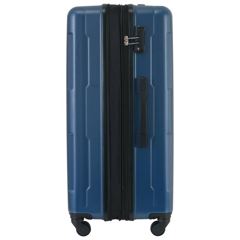 2 Piece Expandable Luggage Sets, ABS Hardshell Luggage with Spinner Wheels and TSA Lock, Luggage for Family Travel Carry on