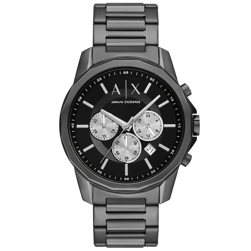 Armani Exchange Men's Banks Black Dial Watch - AX1765 - 6 (36)