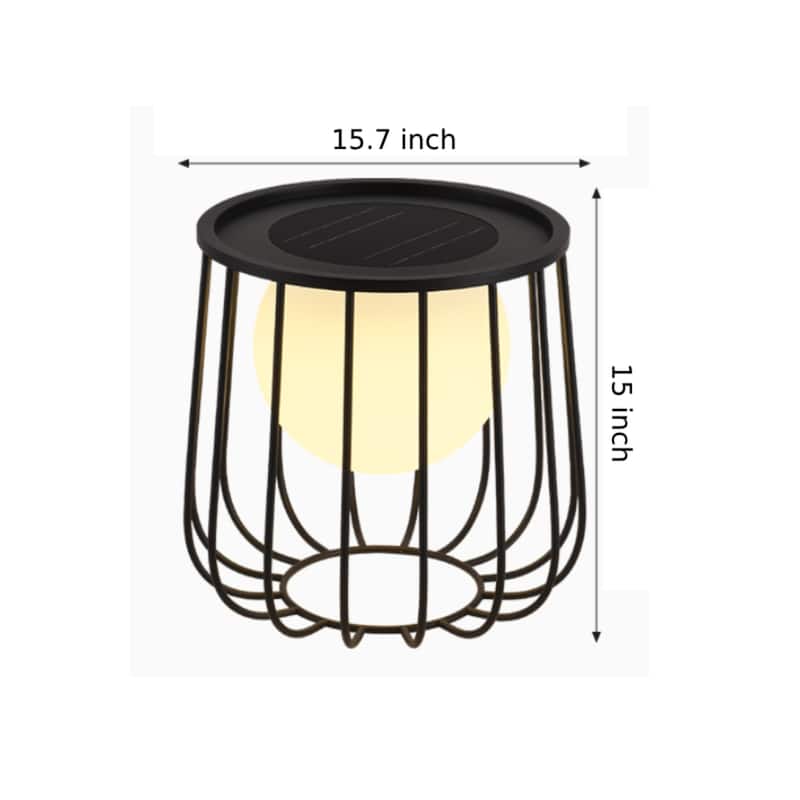 Outdoor Solar LED illuminated Garden Table