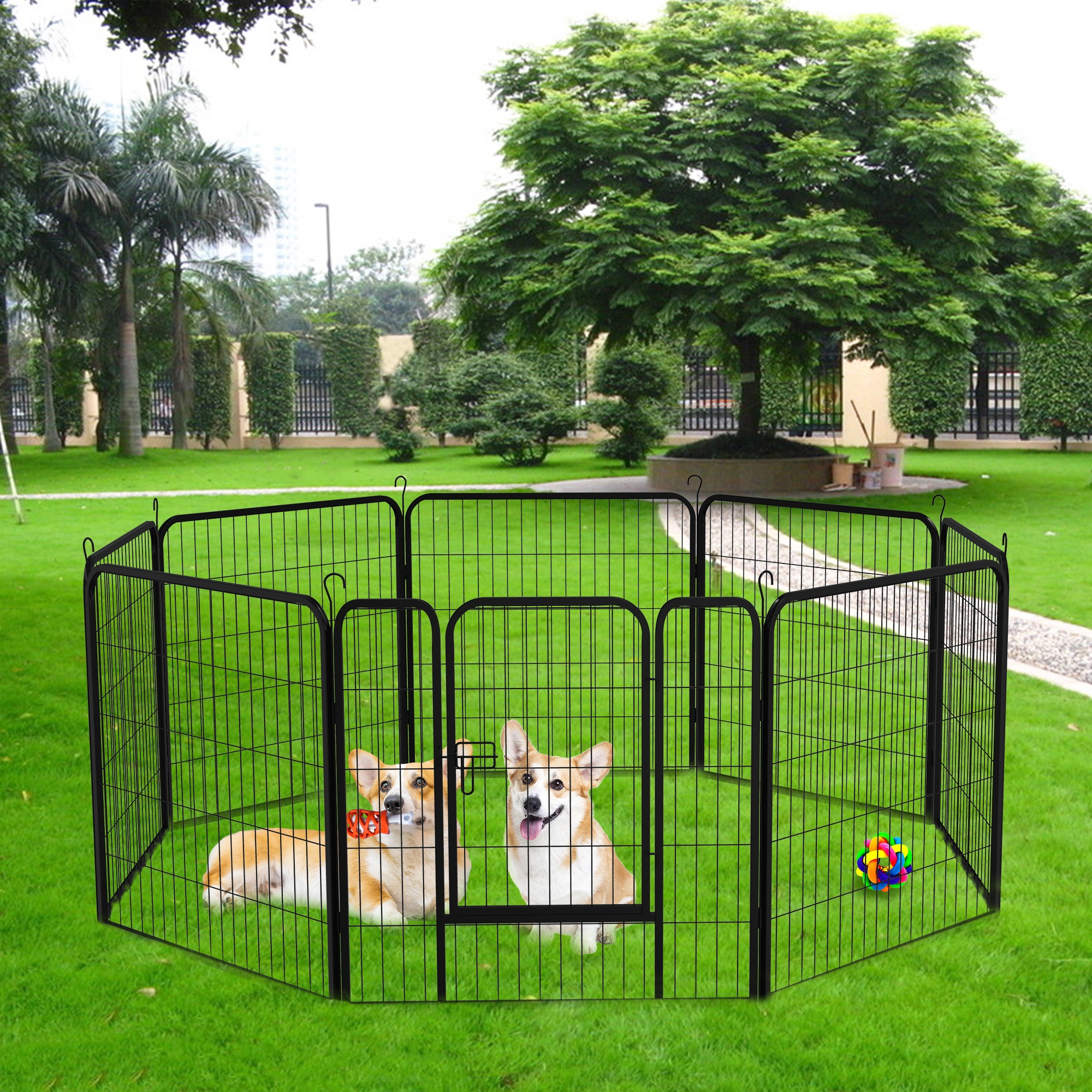 Dog garden outlet pen